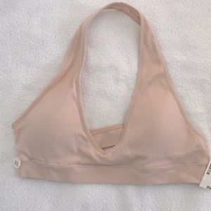 Aeropostale bralette light pink light salmon. Halter top style